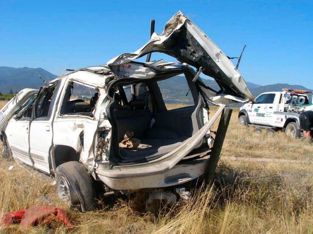 A safety inspection failed to catch a flaw in a vehicle that subsequently led to a horrific crash that nearly killed an Everett woman. (contributed photo)