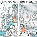Signe cartoon
Green New Deal