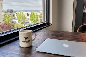 Are co-working office spaces the solution to working from home? A Herald columnist gave it a try. (Jennifer Bardsley)