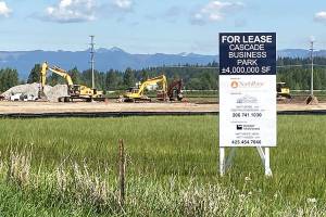 NorthPoint Development plans to construct nine industrial buildings at this site at the Cascade Industrial Center. (City of Marysville) 20210518