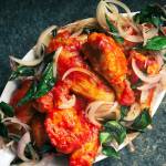 If you cant find Byadgi chilies at the Indian market to make these chicken wings, you can substitute Kashmiri chilies. (Reshma Seetharam)