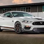 The 2021 Ford Mustang Mach 1 has functional aerodynamic enhancements and competition-capable suspension upgrades. (Manufacturer photo)
