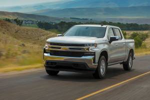 The 2021 Chevrolet Silverado 1500 is available in eight trim levels. The LT model is shown here. (Manufacturer photo)