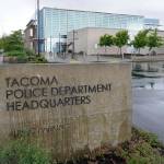 Three Tacoma police officers pleaded not guilty Friday in the death of Manuel Ellis. (AP Photo/Ted S. Warren)