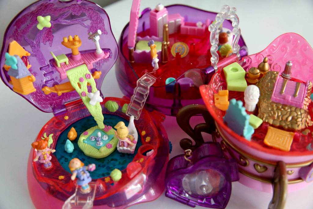 The Jewel Magic Ball is one of the 122 playsets in Romans collection. (Kevin Clark / The Herald)