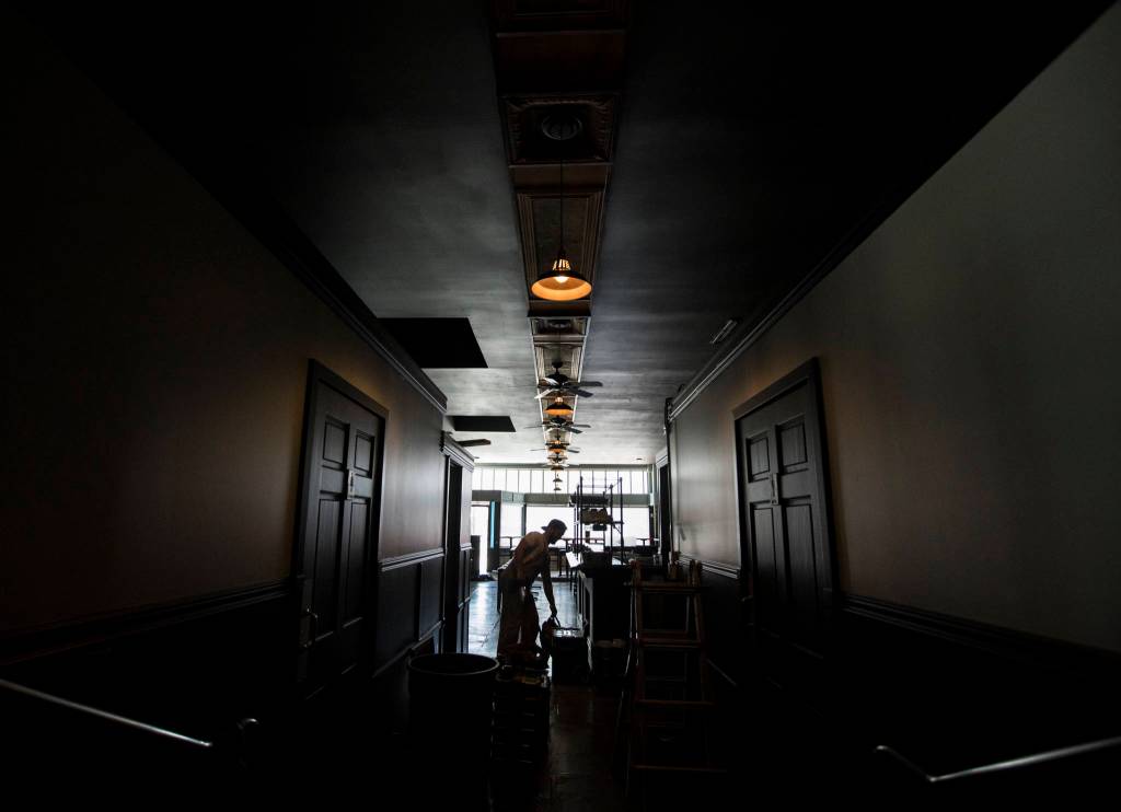 Inside the new Flying Pig location in Everett. (Olivia Vanni / The Herald)