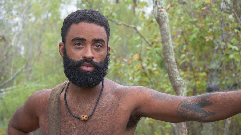 Max Djenohan is on this seasons Naked and Afraid XL. (Discovery)