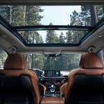 Every 2022 Acura MDX model has a standard panoramic sunroof with power sunshade. The A-Spec interior is shown here. (Manufacturer photo)