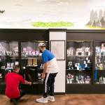 Shopping for marijuana at Tulalip Remedy, which will hold a Joints for Jabs pop-up vaccination clinic from 9 a.m. to 1 p.m. on Tuesday. (Kevin Clark / Herald file)