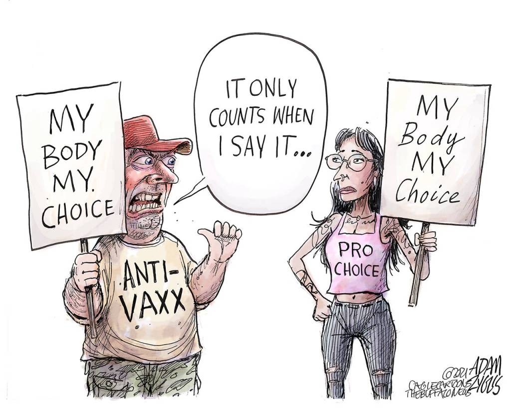 June 20, 2021: My body my choice