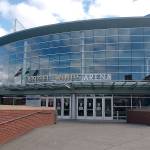 Angel of the Winds Arena will become Snohomish County's first COVID-19 isolation and quarantine facility. (Sara Bruestle/ The Herald)