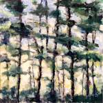 Mt. Baker Hwy. in acrylic by John Hadley.