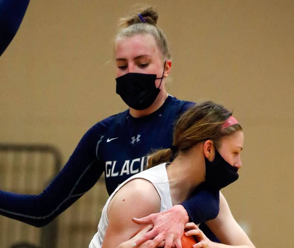 Glacier Peaks Madison Rubino was a second-team All-Area selection. (Kevin Clark / The Herald)
