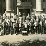 Hugo Helmer's Accordian Band. Skagit Historical Museum photo.