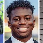 Lisa Utter (left), Josh Binda (center) and James Rutherford.