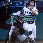 Zach DeLoach batted .313 and totaled 34 extra-base hits with the AquaSox this season. (Kevin Clark / The Herald)