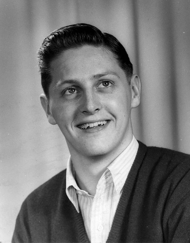 Bob Anderson around the time he graduated from the University of Washington. (Courtesy of the Anderson family)