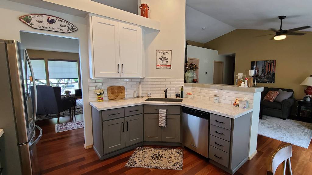 Dale Johnson loves her new kitchen so much, she also engaged Granite Transformations to update two bathrooms.