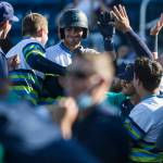 AquaSox shortstop Patrick Frick was one of four Everett players Monday who were promoted to Double-A Arkansas. (Olivia Vanni / The Herald)