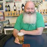 Terry Boese, owner of Wicked Teuton Brewing Company, was well-known in the North Whidbey beer scene for his big beard and big love of brewing. He was killed Friday in a motorcycle accident in Yakima County. (Laura Guido / Whidbey News-Times file)