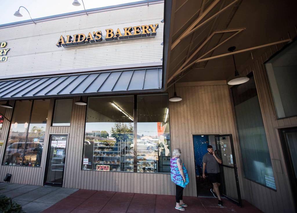 Alidas Bakery in Everett. (Olivia Vanni / The Herald)