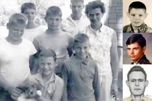 Steven Knox grew up with four brothers and a sister in Wisconsin. (Family photo.)