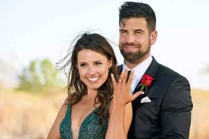 Katie Thurston and Blake Moynes on "The Bachelorette.” (ABC/Craig Sjodin)