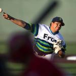 AquaSox pitcher Juan Thens return to action was one of the bright spots in Everetts series against Vancouver this past week. (Andy Bronson / The Herald)
