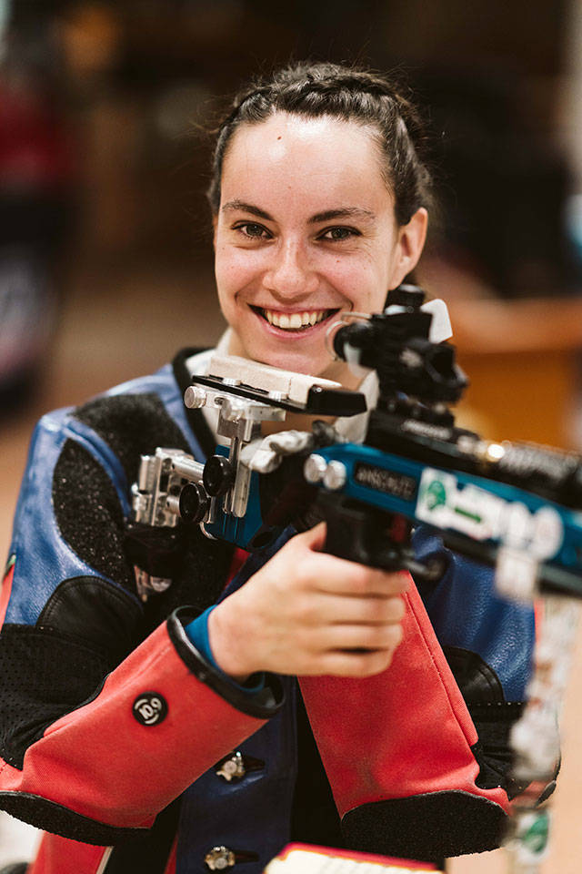 McKenna Geer, a Lakewood High School graduate, is headed to her second Paralympic Games in shooting. She won bronze in 2016. (Hanger Clinic)