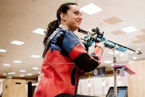 McKenna Geer, a Lakewood High School graduate, is headed to her second Paralympic Games in shooting. She won bronze in 2016. (Hanger Clinic)