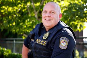 Jeffrey Beazizo, Lake Stevens' Chief of Police  (Kevin Clark / The Herald)