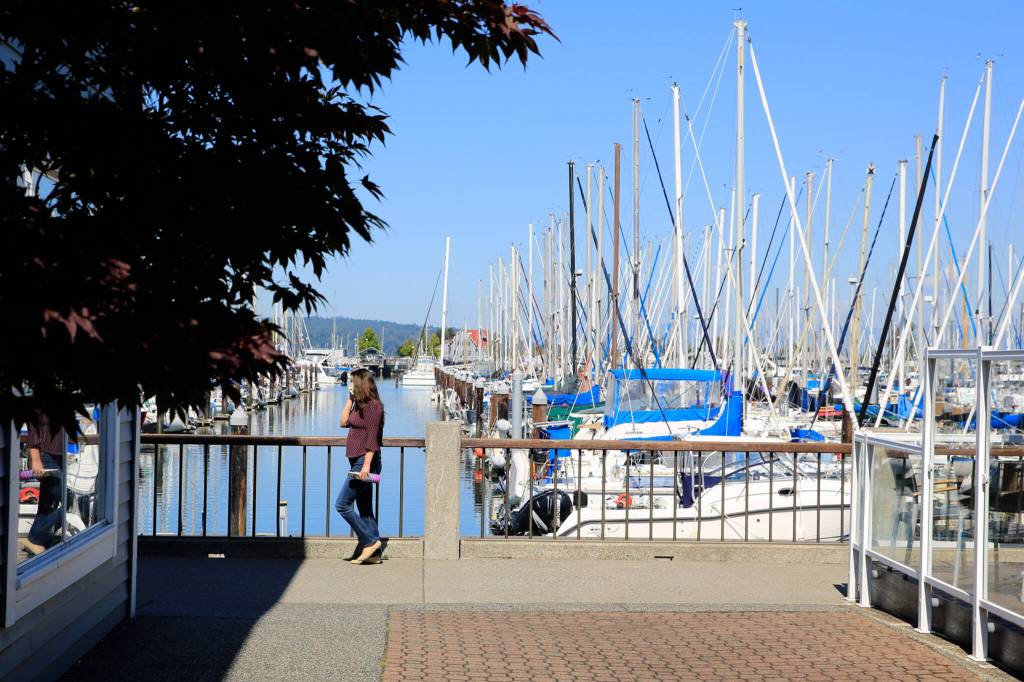 The Port of Everett is fermenting plans to attract wine and spirit vendors to Waterfront Place as part of its Wine Walk initiative. (Kevin Clark / The Herald)