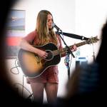 Sylvi performs at the Schack Art Center during the first night of Fishermans Village Music Festival on Thursday in Everett. (Olivia Vanni / The Herald)