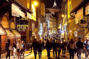 The passeggiata, Italy’s ritual evening promenade.