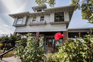 Exterior of the Van Valey House on Wednesday, Sept. 15, 2021 in Everett, Wa. (Olivia Vanni / The Herald)