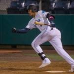 Recently promoted AquaSox shortstop Noelvi Marte is one of the top prospects in baseball. (Andy Bronson / The Herald)