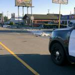 One person was killed Tuesday in a collision on Rucker Avenue near 41st Street in Everett. (Everett Police Department)