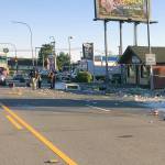 One person was killed Tuesday in a collision near Rucker and 41st in Everett. (Everett Police Department)