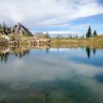 Lake: The camera you likely already have in your pocket can serve well to document your time on trail, like this photo from near the Pacific Crest Trail. (Jessi Loerch)