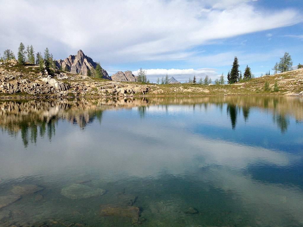 Lake: The camera you likely already have in your pocket can serve well to document your time on trail, like this photo from near the Pacific Crest Trail. (Jessi Loerch)