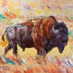 See oil paintings by Thomas McCaffferty, such as Firehole Canyon at the Cole Gallery in Edmonds starting Oct. 1.