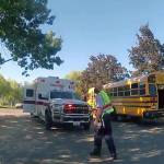 A school bus driver was stabbed to death while picking up students at Longfellow Elementary School in Pasco on Friday. (Pasco Police Department)