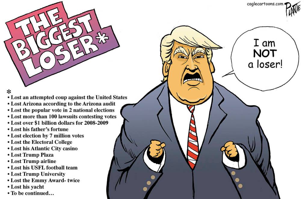 Trump's Arizona Audit, Ex-President Donald J. Trump, The Biggest Loser, Republican Party, RNC, GOP, The Big Lie,