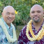Robert Cazimero and Kuana Torres Kahele are scheduled to perform an evening of authentic Hawaiian music and dance Oct. 9 at the Edmonds Performing Arts Center. (Kuana Torres Kahele)