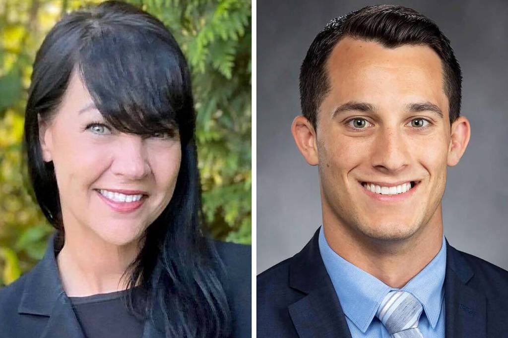 Candidates for Snohomish County Council, District 4: Brenda Carrington, Republican and Jared Mead, Democrat