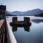 The Culmback Dam and spillway on the Spada Lake reservoir. (Olivia Vanni / The Herald)