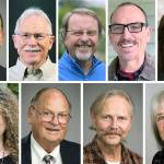 Top (L-R): Felix Neals, Brian Mills, Tom Merrill, David Flynn, Kari Zimmerman. Bottom (L-R): Lea Anne Burke, Larry Countryman, Steve Dana, Karen Guzak.