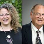 Lea Anne Burke (left) and Larry Countryman.