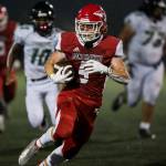 Marysville-Pilchucks Dylan Carson leads the area with 1,152 rushing yards and 23 touchdowns. (Olivia Vanni / The Herald)