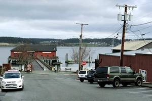 Downtown Coupeville on Whidbey Island, March 2021. (Harry Anderson)
